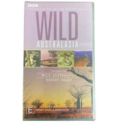 BBC Wild Australasia: Volumes One, Two & Three, 3 x VHS Video Tapes (Sealed)