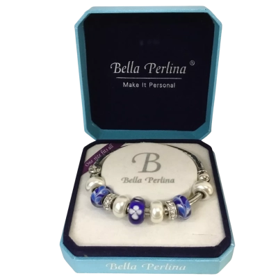 Bella Perlina Charm  Bracelet as pictured