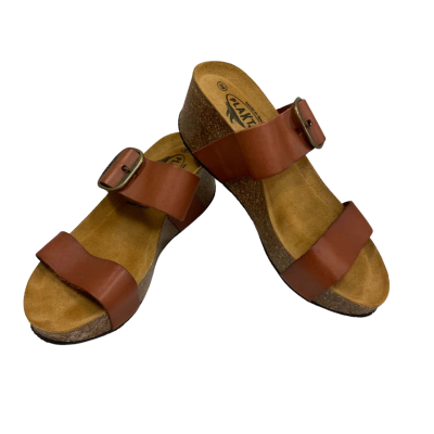 Plakton Womens  Size 39 Sandals Brown 