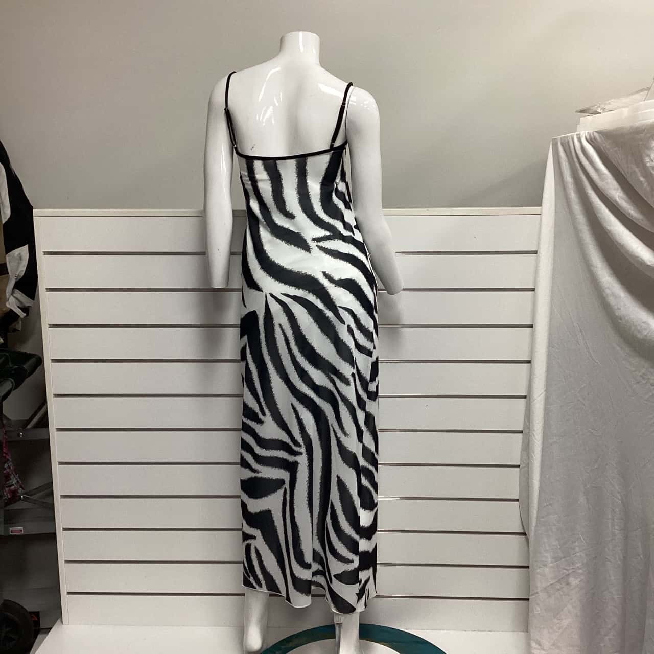 Jagger & Stone Womens Size 12 Animal print Black/White Dress (s)