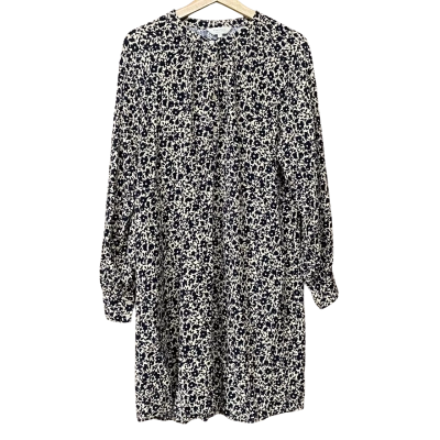Part Two Copenhagen Womens Size 38 Beige/Black Floral Dress  