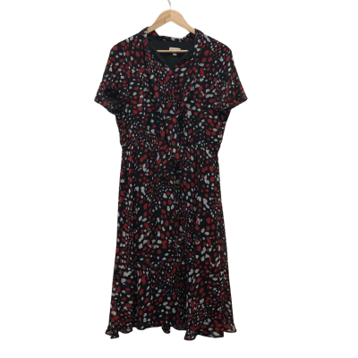 Jane Lamerton Womens  Size 14 Midi Dress Multicoloured 