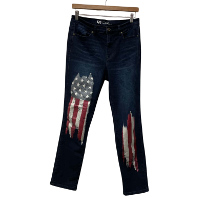 DC2 Women Jeans Pants Size 14 Navy Blue  