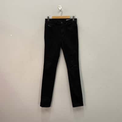 Diesel Womens  Size S High-Waisted Jeans / Skinny Jeans Black  