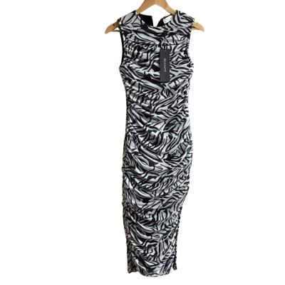 Elliatt Womens  Size S Black  / White Dress