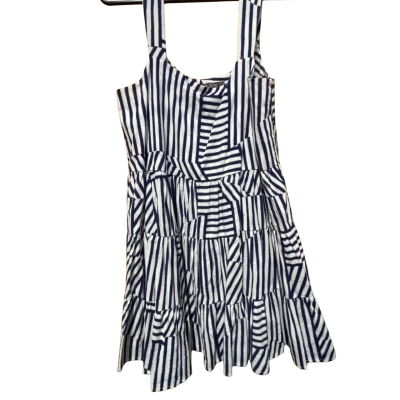 Mister Zimi Womens dress Size 10 Blue / White 