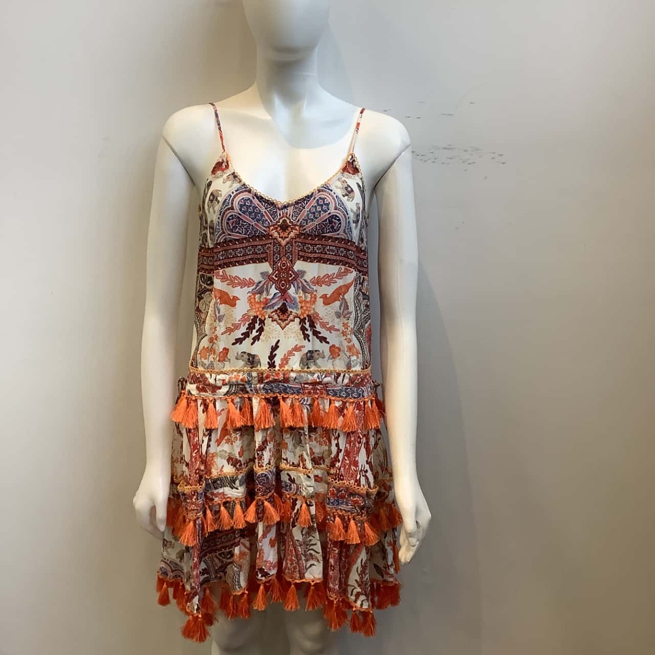 thurley orange dress Eden Serpent Dress