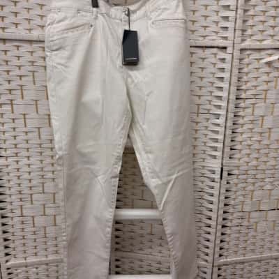 Country Road Womens  Size 12 Regular Fit Jeans White 