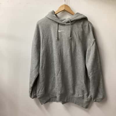 Nike Unisex  Size L Hoodie Grey (d)