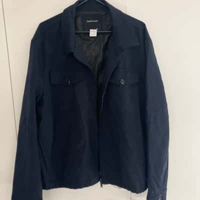 Tarocash Mens XL Navy Blue 'Preston Stretch Bomber' Jacket