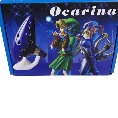 Ocarina 12 hole ZELDA ceramic flute