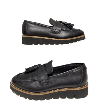Carvela Leather Womens  Size 37 Loafers Black  