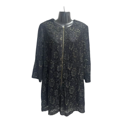 Cue Womens  Size 14 Mini Dress Black  / Gold 