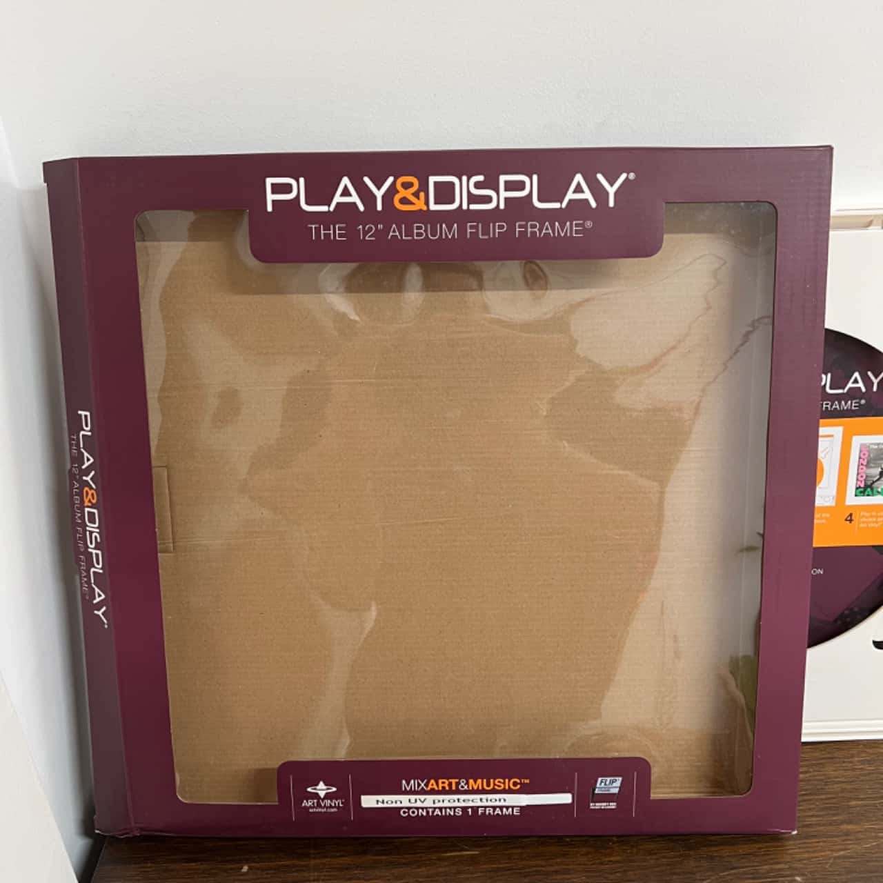 BNIB Play & Display Album vinyl flip frame set of 3(s)
