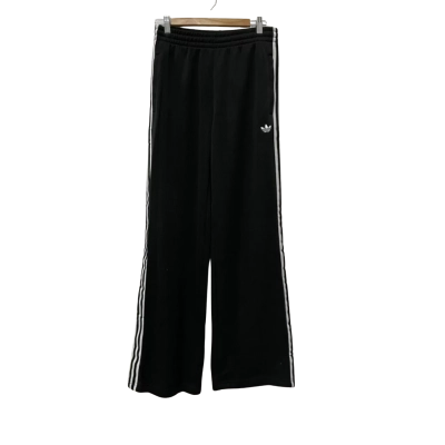 Adidas Womens  Size S Firebird Wide Leg Pants Black  / White 