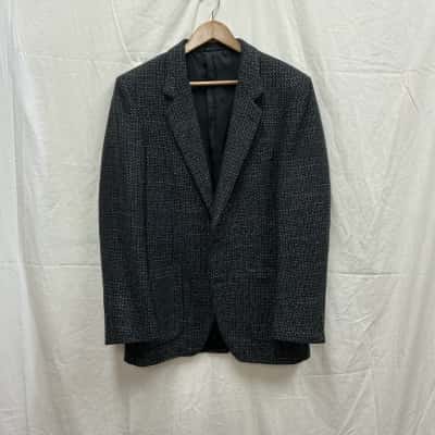 Benin’s International Mens  Size L Blazer Black/White