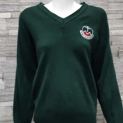  Thomas More college Kids Green / Maroon / White  School jumper