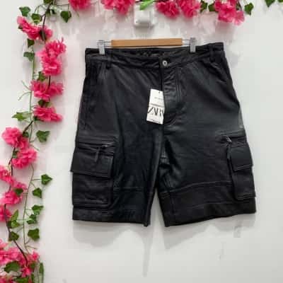 Zara Mens Black  shorts 