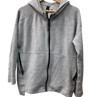 Adidas Mens  Size M zip up Hoodie Grey 