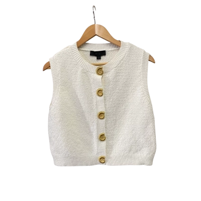 Zara Womens  Size XS Vest Cream 