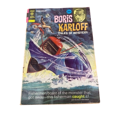 Vintage Boris Karloff - Tales of Mystery Comic  