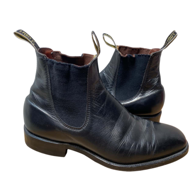 R.M. Williams Mens Black Boots Size 7.5