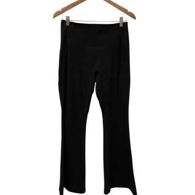 Lorna Jane Womens  Size L Flared Leggings Black  
