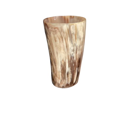 Viking Drinking Horn Made from Ox Bone 
