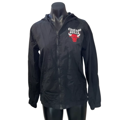 NBA CHICAGO BULLS  Size 14 Hooded Jacket Black  