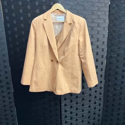 Sportscraft Womens  Size 10 Blazer Beige 