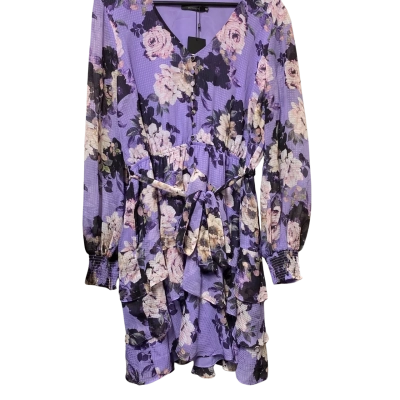 Portmans Womens  Size 18 Floral Dress Purple 