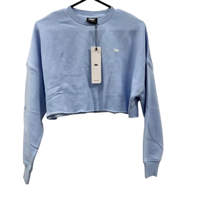 Elite Eleven Light Blue Long Sleeve Crop Top Size XS *New*