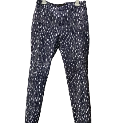 Zara Womens  Size S Skinny Leg Pants Black  / White 