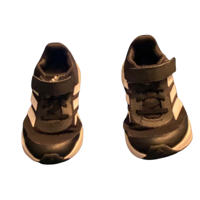 Adidas Kids Black & White Shoes 