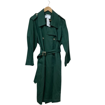 BNWT (RRP $349.95) Commonry Womens Size 18 Trench Coat Green 