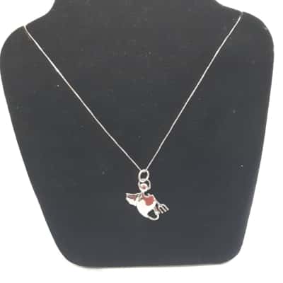 Silver 925 Pendant On Silver 925 Chain