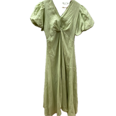 White Closet Womens Size 8 Casual Dress Green 