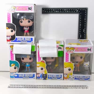 Sailor Moon Pop Toy Bundle 4pcs As Is 