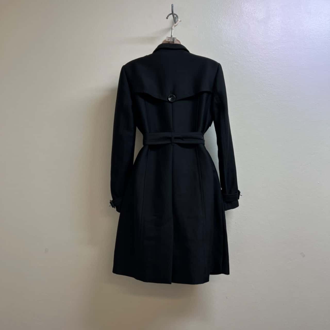 Trent Nathan Trench Coat Size S Black (s)
