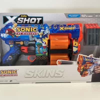 Zuru X-Shot Skins Sonic The hedgehog Dart Blaster