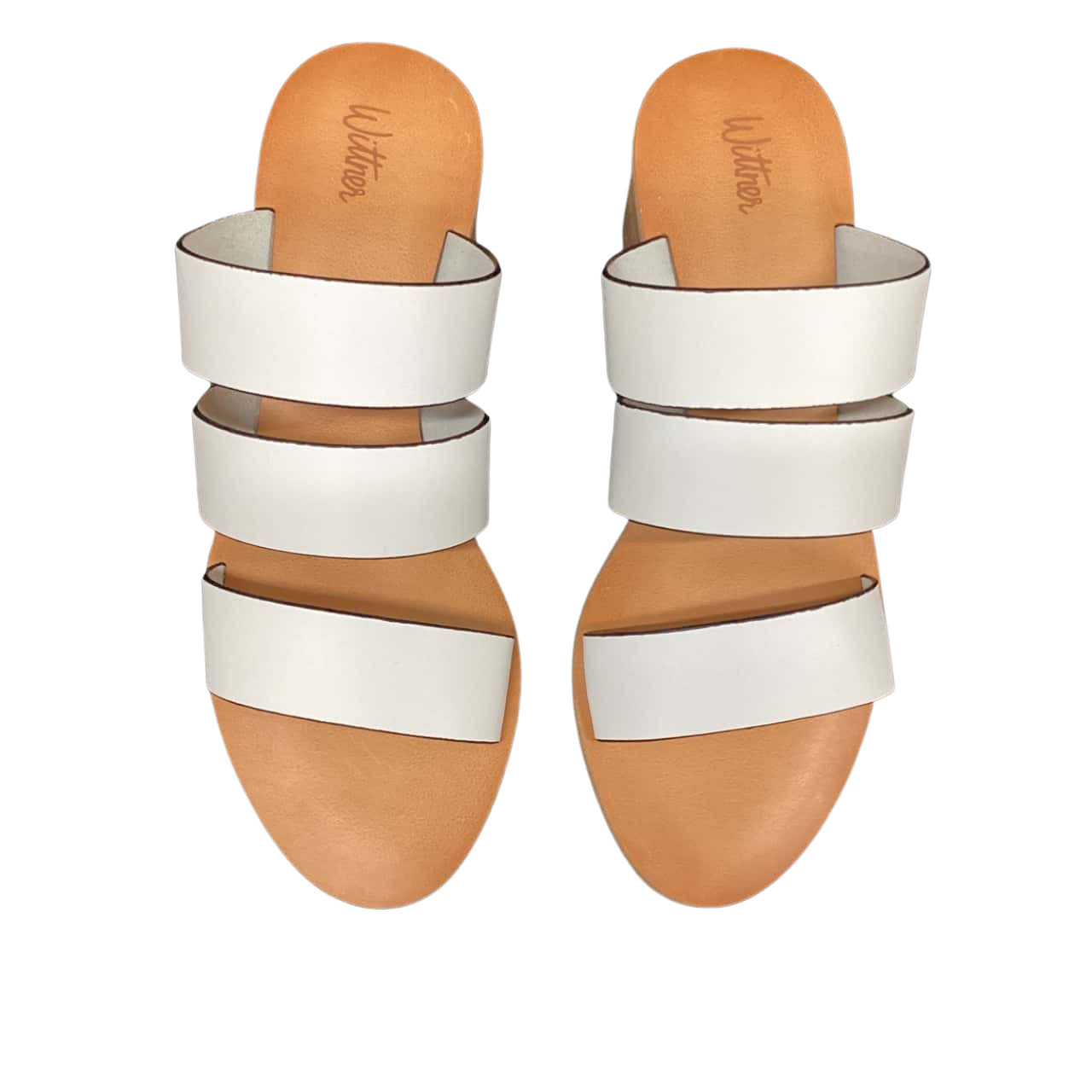 wittner white sandals