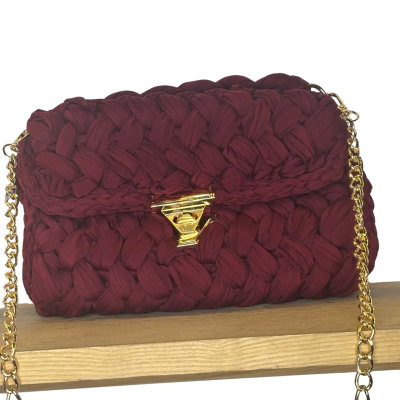 Adorne Womens Shoulder Bag Red 