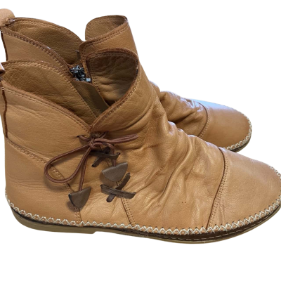 Diana Ferrari Womens  Size 39 Brown boots Leather upper leather Lining Made in TURKEY