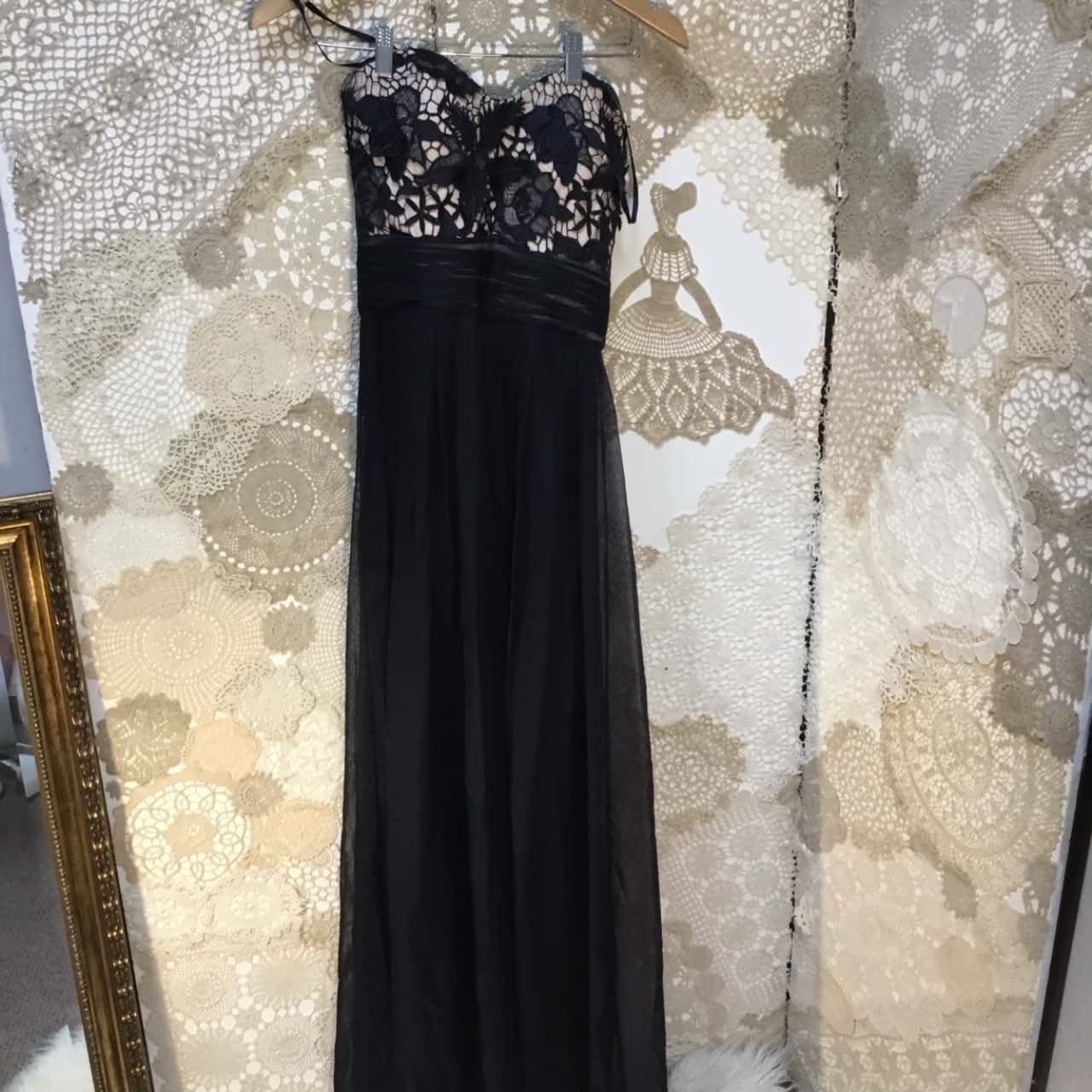 white christmas dresses Black by Bariano Maya Maxi Dress main image 1