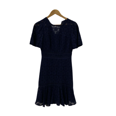 Forever New Womens  Size 8 Formal Dress Navy Blue 