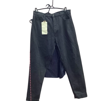 Thrills Mens Size 34 Faded Black Tapered Leg Jeans   