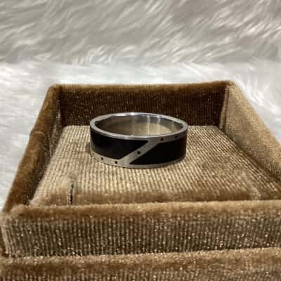 Mens Silver Tone Ring 