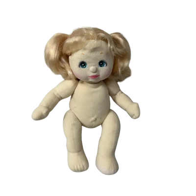 Vintage Mattel My Child Plush Doll with Blonde Hair