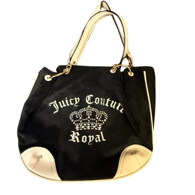 Juicy Couture Womens Handbag Black  