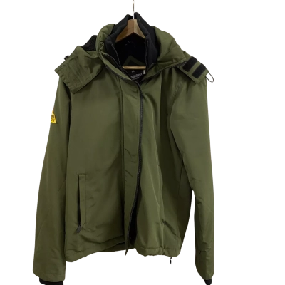 Superdry Mens  Size M Ottoman Arctic Jacket Army Khaki 